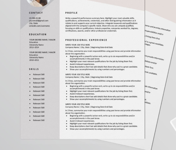Resume & Cover Letter Package